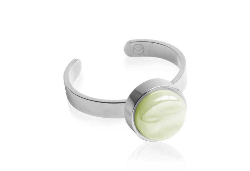 ALEXASCHA Fingerring Verstellbarer Ring mit Stein • 8mm von ALEXASCHA