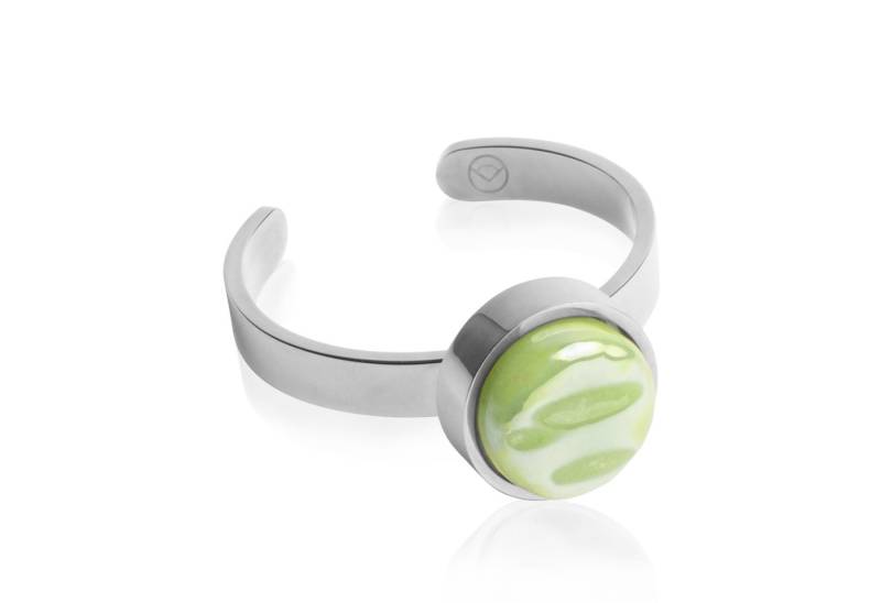 ALEXASCHA Fingerring Verstellbarer Ring mit Stein • 8mm von ALEXASCHA