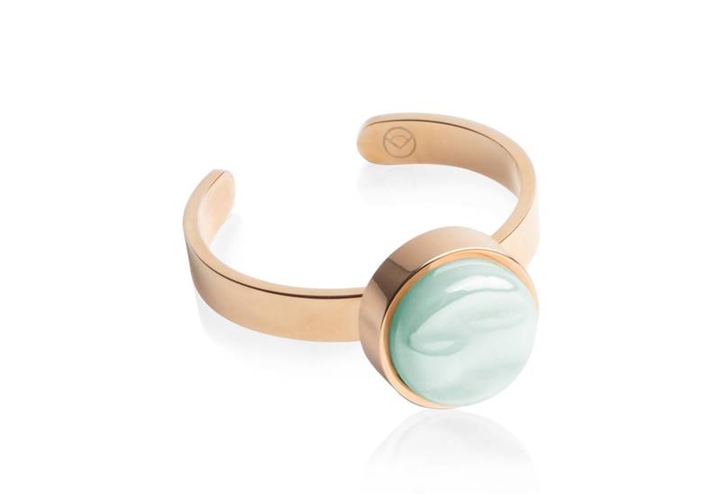 ALEXASCHA Fingerring Verstellbarer Ring mit Stein • 8mm von ALEXASCHA