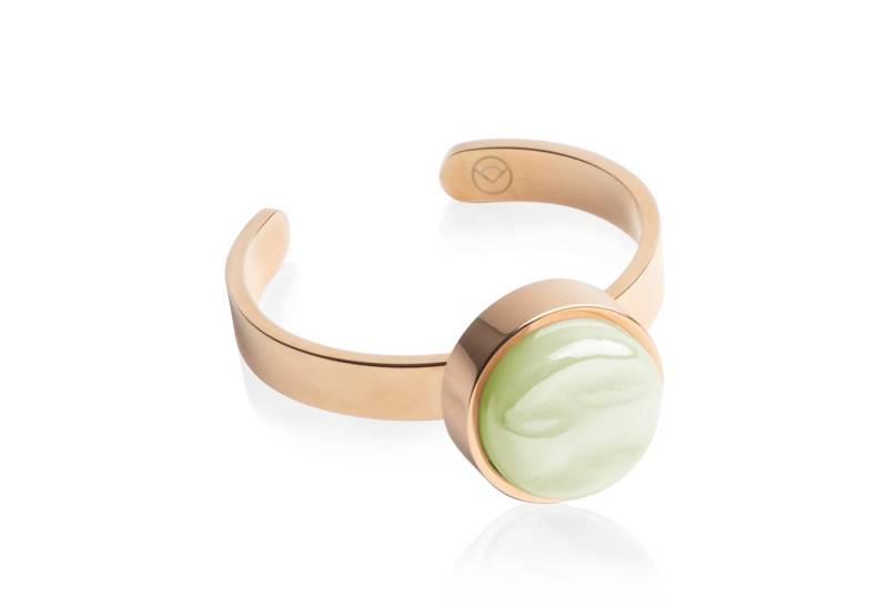 ALEXASCHA Fingerring Verstellbarer Ring mit Stein • 8mm von ALEXASCHA