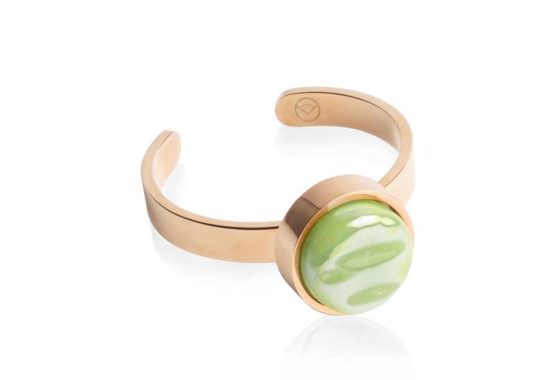 ALEXASCHA Fingerring Verstellbarer Ring mit Stein • 8mm von ALEXASCHA