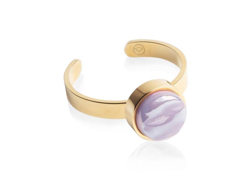 ALEXASCHA Fingerring Verstellbarer Ring mit Stein • 8mm von ALEXASCHA