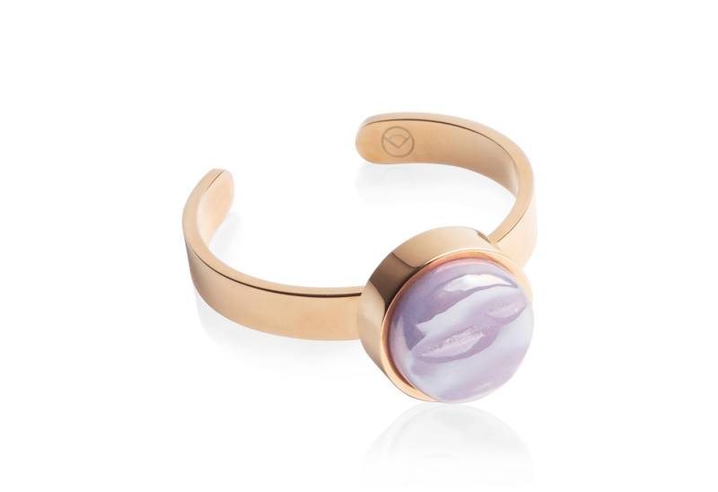 ALEXASCHA Fingerring Verstellbarer Ring mit Stein • 8mm von ALEXASCHA