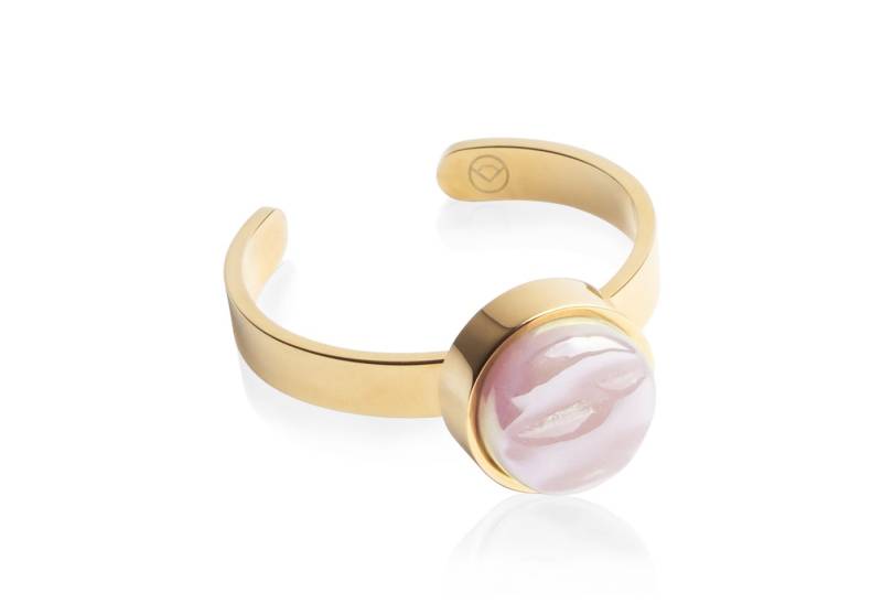 ALEXASCHA Fingerring Verstellbarer Ring mit Stein • 8mm von ALEXASCHA