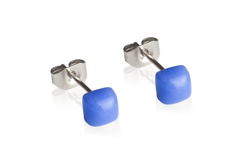 ALEXASCHA Paar Ohrstecker Minimalistische Stecker für jeden Tag • hypoallergener Glasschmuck von ALEXASCHA