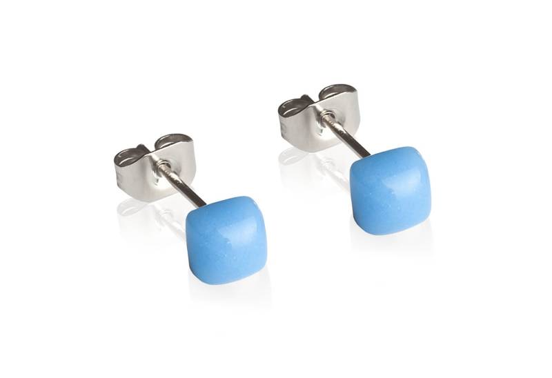 ALEXASCHA Paar Ohrstecker Minimalistische Stecker für jeden Tag • hypoallergener Glasschmuck von ALEXASCHA