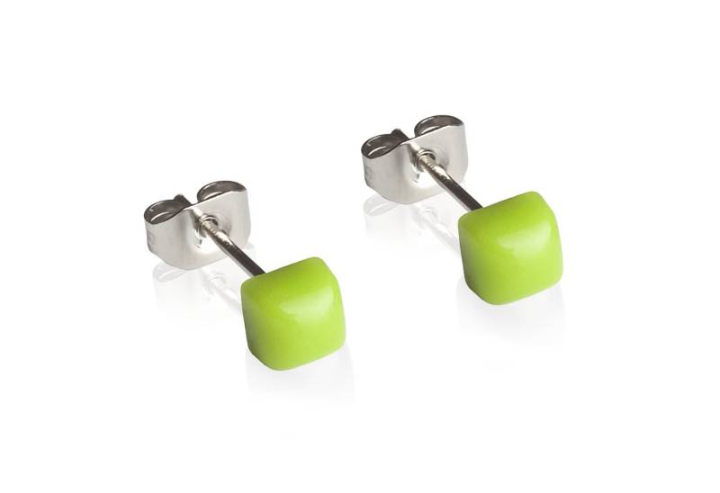 ALEXASCHA Paar Ohrstecker Minimalistische Stecker für jeden Tag • hypoallergener Glasschmuck von ALEXASCHA