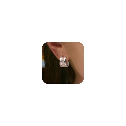 Silber 925 Creolen Ohrringe, ALEXCRAFT Silber 925 Ohrringe Ketten Twist Ohrringe Oval Silber Creolen Groß Klobig Dick Leicht Breit Chunky Ohrringe Knorpel Kreolen Huggie Kleine Creolen Damen Frauen Silber 925 Creolen Ohrringe, ALEXCRAFT Silber 925 Ohrringe Ketten Twist Ohrringe Oval Silber Creolen Groß Klobig Dick Leicht Breit Chunky Ohrringe Knorpel Kreolen Huggie Kleine Creolen Damen Frauen von ALEXCRAFT