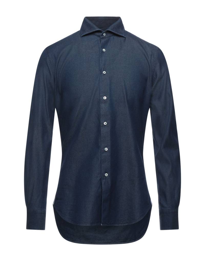 ALEXINGH Jeanshemd Herren Blau von ALEXINGH