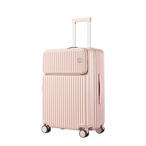 ALEjon 26" Business-Gepäck für Herren und Damen mit tragbarem Boarding-Koffer auf Rollen - Stilvolles Reißverschluss-Design von ALEjon