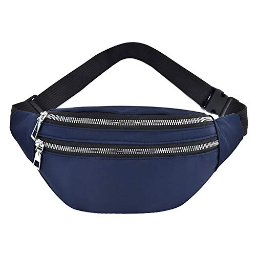 ALEjon Gürteltasche für Damen, multifunktionale Sport-Hüfttasche, große Kapazität, wasserdichter Reißverschluss, einfarbig, Outdoor-Schulter-Umhängetasche (Farbe: 3) von ALEjon