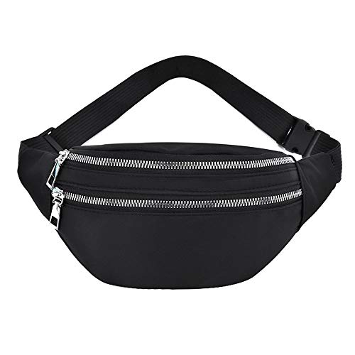 ALEjon Gürteltasche für Damen, multifunktionale Sport-Hüfttasche, große Kapazität, wasserdichter Reißverschluss, einfarbig, Outdoor-Schulter-Umhängetasche (Farbe: 5) von ALEjon