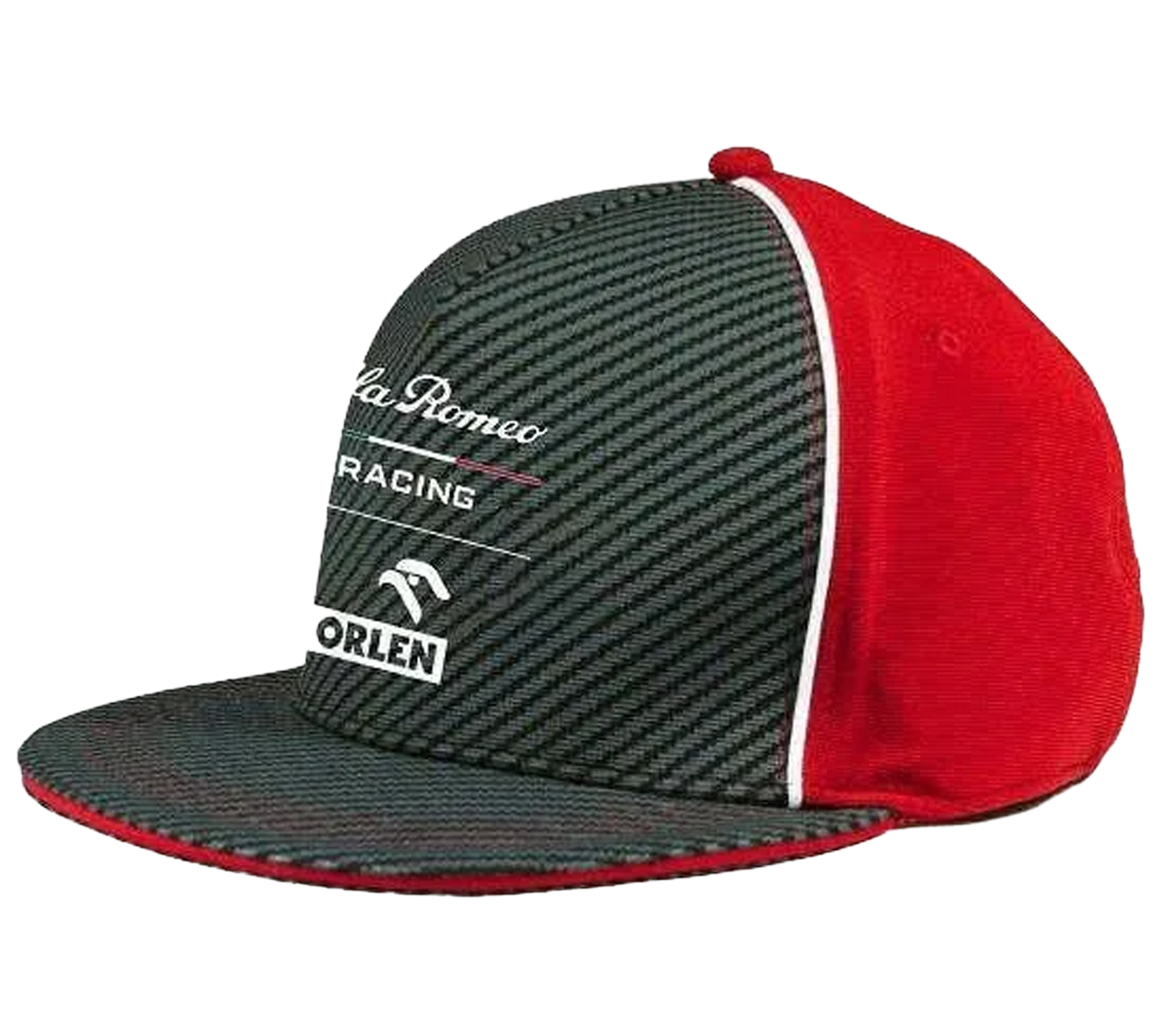 ALFA ROMEO Racing Orlen F1 Saison 2020 Base-Cap Formel 1 Damen und Herren Baumwoll-Cap Roberta Kubicy ARRRTCCP16 Grau/Rot/Weiß von ALFA ROMEO