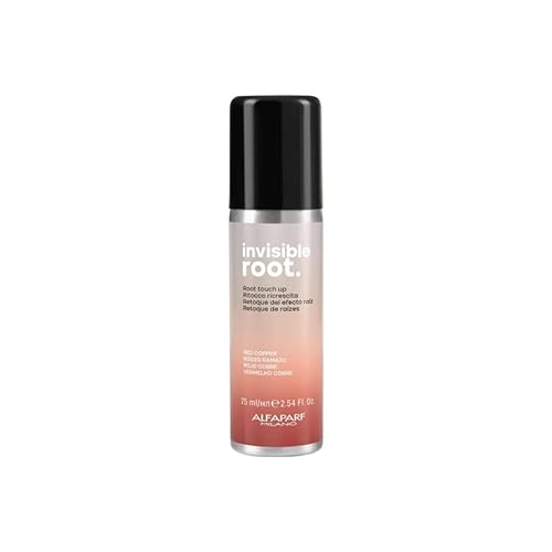 ALFAPARF Milano Invisible Root Retusche für Haarwuchs, Rot Kupfer, 75 ml von ALFAPARF