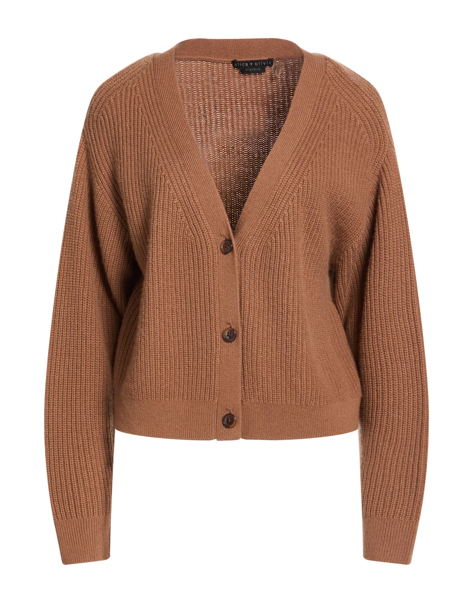 ALICE + OLIVIA Strickjacke Damen Braun von ALICE + OLIVIA