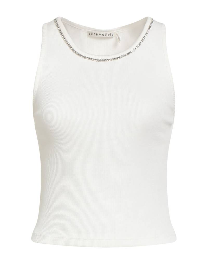 ALICE + OLIVIA Tank Top Damen Elfenbein ALICE + OLIVIA Tank Top Damen Elfenbein von ALICE + OLIVIA
