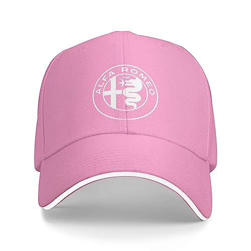 ALIEDA Baseball Cap Herren Snapback Cap für Herren Damen Unisex für Alfa Romeo Giulietta Stelvio 159 156 157 166 147 GT 4C Mito Giulia Brera Baseball Caps für Herren Autofans Hüte,F von ALIEDA