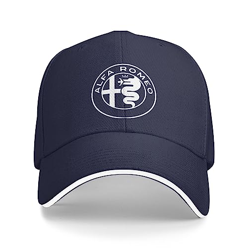 ALIEDA Baseball Cap Herren Snapback Cap für Herren Damen Unisex für Alfa Romeo Giulietta Stelvio 159 156 157 166 147 GT 4C Mito Giulia Brera Baseball Caps für Herren Autofans Hüte,G ALIEDA Baseball Cap Herren Snapback Cap für Herren Damen Unisex für Alfa Romeo Giulietta Stelvio 159 156 157 166 147 GT 4C Mito Giulia Brera Baseball Caps für Herren Autofans Hüte,G von ALIEDA