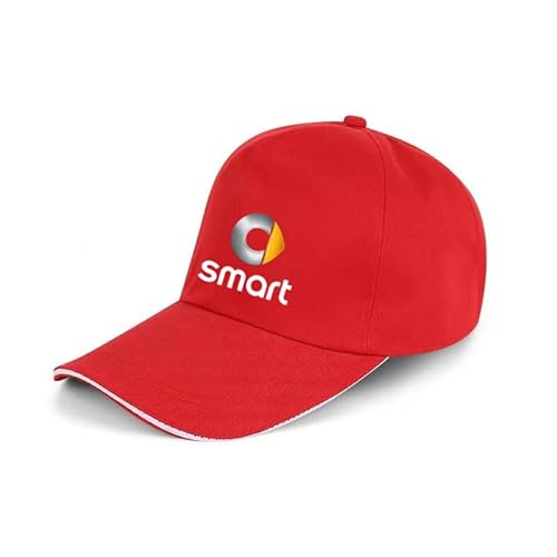 ALIEDA Baseball Cap Herren Snapback Cap für Herren Damen Unisex für Smart Fortwo Forfour 453 451 452 450 454 Baseball Caps für Herren Autofans Hüte,Red ALIEDA Baseball Cap Herren Snapback Cap für Herren Damen Unisex für Smart Fortwo Forfour 453 451 452 450 454 Baseball Caps für Herren Autofans Hüte,Red von ALIEDA