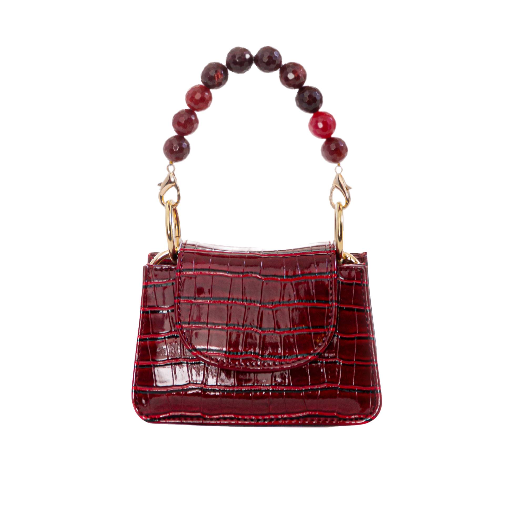 ALIEL | Horra - Burgundy - Mini bag | Women's Ruby Red Mini bags von ALIEL