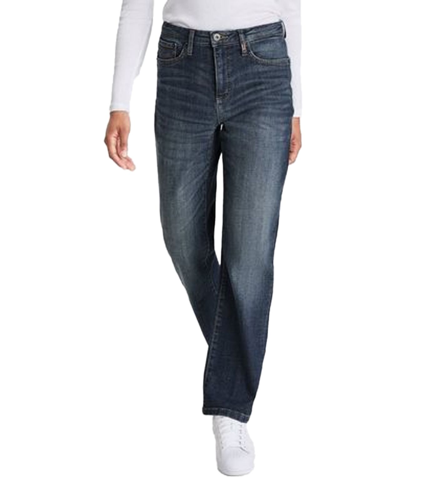 ALIFE AND KICKIN MoinaAK Damen Jeans im 5-Pocket-Style Baumwoll-Hose 20719853 Blau von ALIFE AND KICKIN
