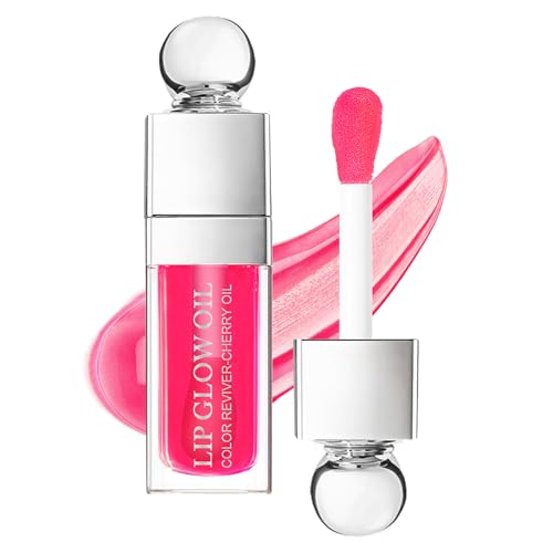 ALIIP Lipgloss, Plumping Gloss Feuchtigkeitsspendender Lip Oil, Lip Gloss mit 3D-Effekt, Lip Tint Lippenpflege für Voller Wirkende Lippen (015) von ALIIP