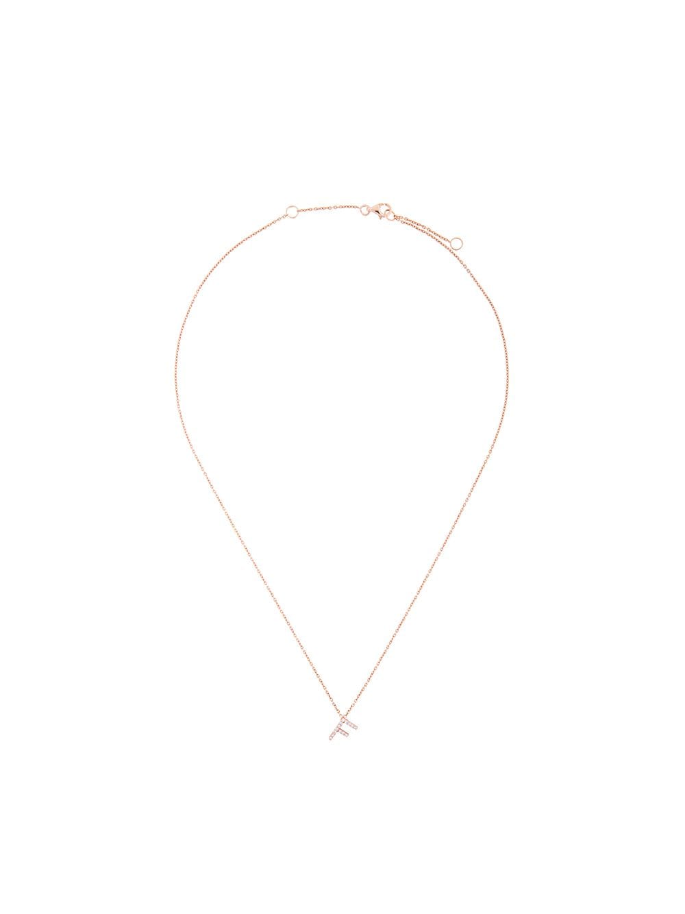 ALINKA 18kt 'Alinka ID' Rotgoldhalskette mit Diamanten - Metallic von ALINKA