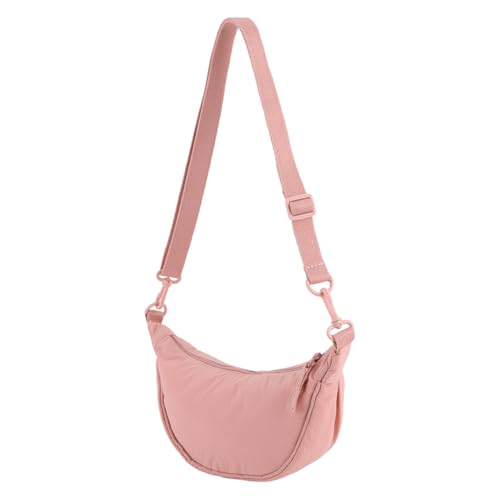 ALINUOYQ Trendy Umhängetasche Mini -Knödel Bag Crossbody Satchel for Frauen (hellrosa) von ALINUOYQ