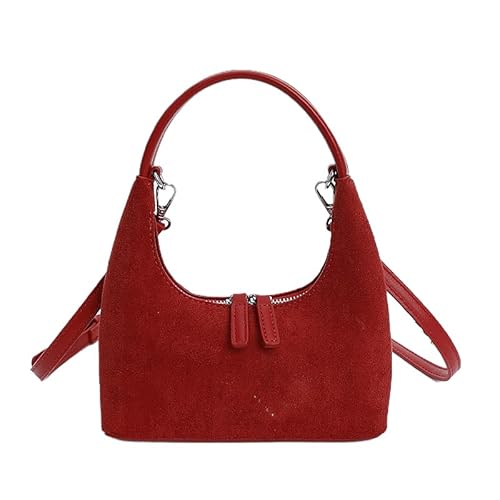 ALINUOYQ Wildleder -Halbmondbeutel for Frauen kleine Geldbörse Retro Cross Body Umhängetasche Wildtaschen Herbst Handtaschen Arbeit Satchels Geldbörsen ALINUOYQ Wildleder -Halbmondbeutel for Frauen kleine Geldbörse Retro Cross Body Umhängetasche Wildtaschen Herbst Handtaschen Arbeit Satchels Geldbörsen von ALINUOYQ
