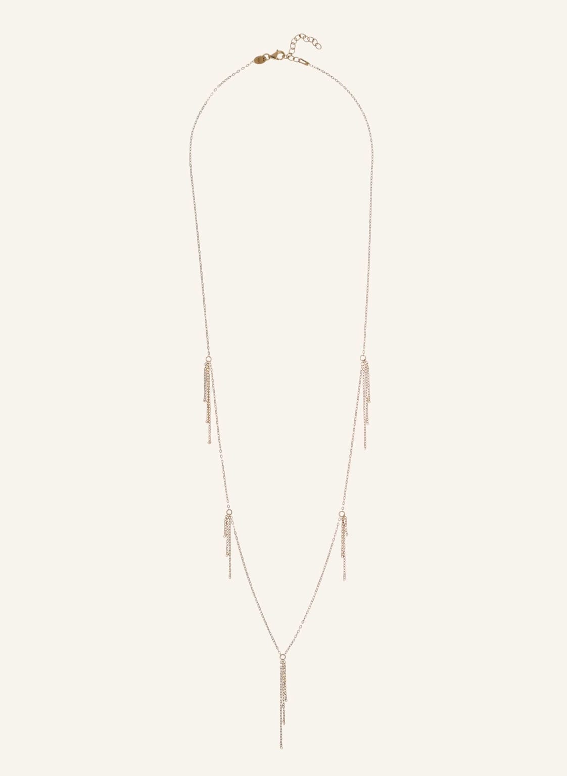 Alisia Halsketten Chandelier Long By Glambou gold von ALISIA