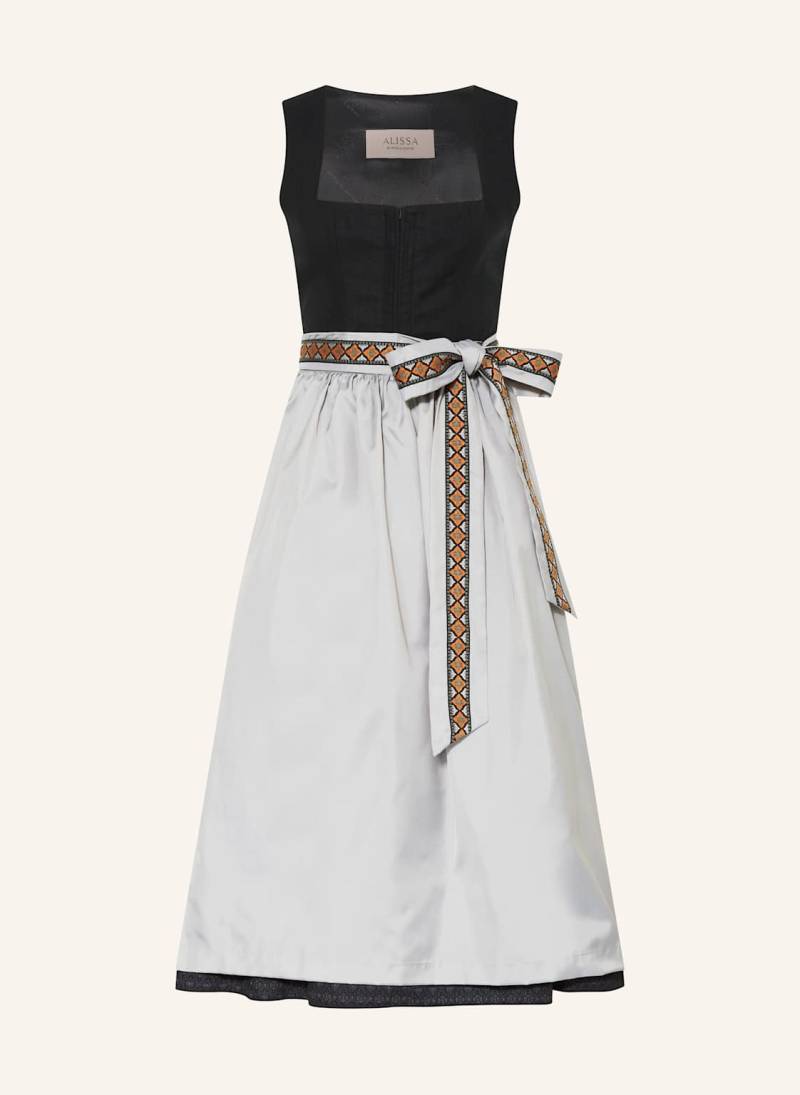 Alissa By Kinga Mathe Dirndl Karla Mit Leinen schwarz von ALISSA BY KINGA MATHE