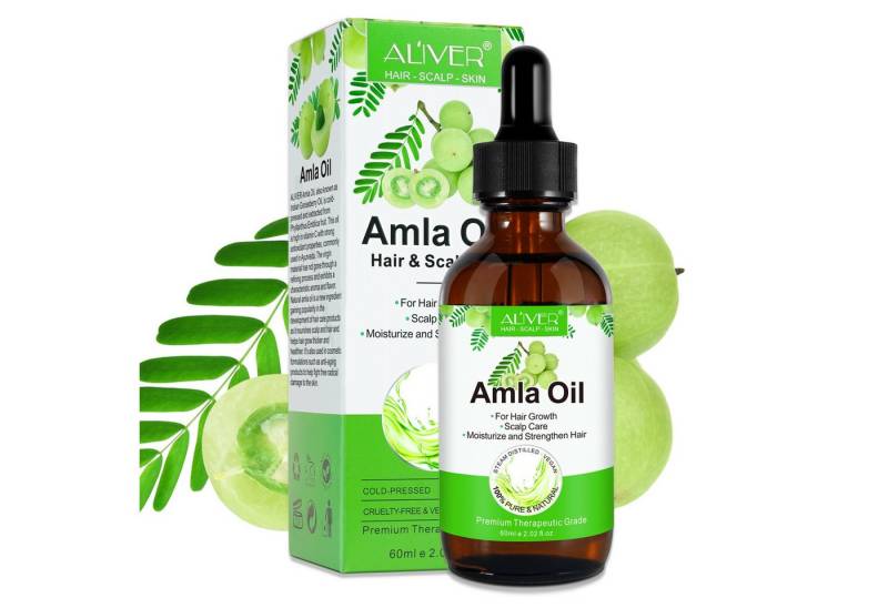 ALIVER Haaröl Amla Haaröl Haarwachstum Haarausfall Bio Vegan Aliver, 1-tlg. von ALIVER