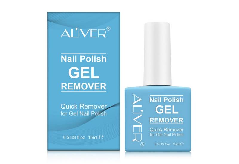 ALIVER Nagellackentferner Remover Gellack Entferner Gel Nail Polish Aliver, 1-tlg. von ALIVER