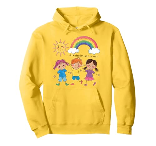 ALKOHOLMISSBRAUCH - EXZESSIVER ALKOHOLKONSUM X Kinder Lustig Pullover Hoodie ALKOHOLMISSBRAUCH - EXZESSIVER ALKOHOLKONSUM X Kinder Lustig Pullover Hoodie von ALKOHOLMISSBRAUCH X Lustig Kinder Zeichnung Ironie