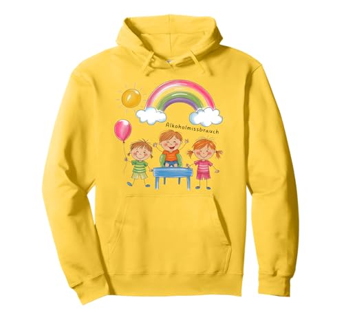 ALKOHOLMISSBRAUCH - EXZESSIVER ALKOHOLKONSUM X Kinder Lustig Pullover Hoodie ALKOHOLMISSBRAUCH - EXZESSIVER ALKOHOLKONSUM X Kinder Lustig Pullover Hoodie von ALKOHOLMISSBRAUCH X Lustig Kinder Zeichnung Ironie
