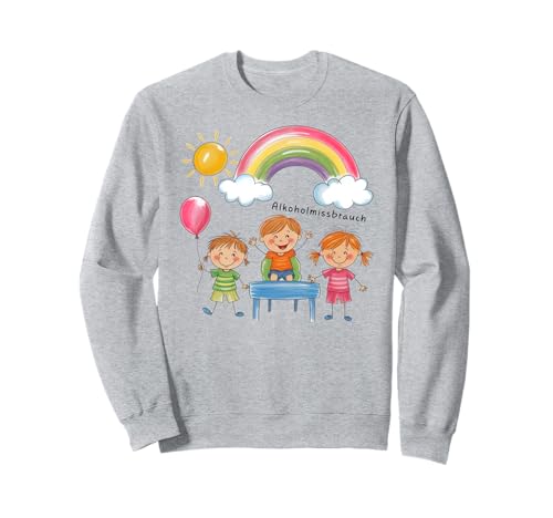 ALKOHOLMISSBRAUCH - EXZESSIVER ALKOHOLKONSUM X Kinder Lustig Sweatshirt ALKOHOLMISSBRAUCH - EXZESSIVER ALKOHOLKONSUM X Kinder Lustig Sweatshirt von ALKOHOLMISSBRAUCH X Lustig Kinder Zeichnung Ironie
