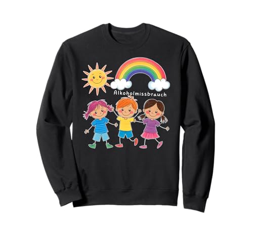 ALKOHOLMISSBRAUCH - EXZESSIVER ALKOHOLKONSUM X Kinder Lustig Sweatshirt ALKOHOLMISSBRAUCH - EXZESSIVER ALKOHOLKONSUM X Kinder Lustig Sweatshirt von ALKOHOLMISSBRAUCH X Lustig Kinder Zeichnung Ironie