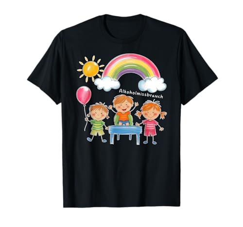 ALKOHOLMISSBRAUCH - EXZESSIVER ALKOHOLKONSUM X Kinder Lustig T-Shirt ALKOHOLMISSBRAUCH - EXZESSIVER ALKOHOLKONSUM X Kinder Lustig T-Shirt von ALKOHOLMISSBRAUCH X Lustig Kinder Zeichnung Ironie