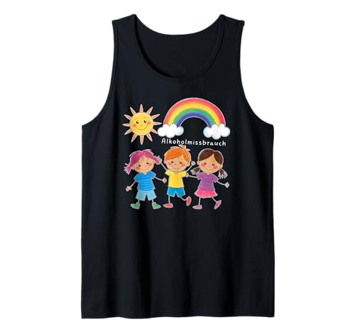 ALKOHOLMISSBRAUCH - EXZESSIVER ALKOHOLKONSUM X Kinder Lustig Tank Top ALKOHOLMISSBRAUCH - EXZESSIVER ALKOHOLKONSUM X Kinder Lustig Tank Top von ALKOHOLMISSBRAUCH X Lustig Kinder Zeichnung Ironie