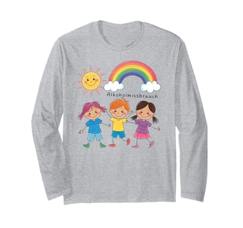 ALKOHOLMISSBRAUCH - EXZESSIVER Alkoholkonsum X Kinder Lustig Langarmshirt ALKOHOLMISSBRAUCH - EXZESSIVER Alkoholkonsum X Kinder Lustig Langarmshirt von ALKOHOLMISSBRAUCH X Lustig Kinder Zeichnung Ironie