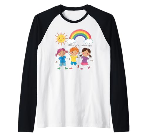 ALKOHOLMISSBRAUCH - EXZESSIVER Alkoholkonsum X Kinder Lustig Raglan ALKOHOLMISSBRAUCH - EXZESSIVER Alkoholkonsum X Kinder Lustig Raglan von ALKOHOLMISSBRAUCH X Lustig Kinder Zeichnung Ironie