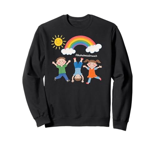 ALKOHOLMISSBRAUCH - EXZESSIVER ALKOHOLKONSUM X Kinder Lustig Sweatshirt ALKOHOLMISSBRAUCH - EXZESSIVER ALKOHOLKONSUM X Kinder Lustig Sweatshirt von ALKOHOLMISSBRAUCH X Lustig Kinder Zeichnung