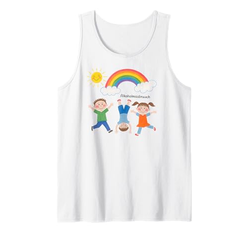 ALKOHOLMISSBRAUCH - EXZESSIVER ALKOHOLKONSUM X Kinder Lustig Tank Top ALKOHOLMISSBRAUCH - EXZESSIVER ALKOHOLKONSUM X Kinder Lustig Tank Top von ALKOHOLMISSBRAUCH X Lustig Kinder Zeichnung