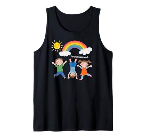 ALKOHOLMISSBRAUCH - EXZESSIVER ALKOHOLKONSUM X Kinder Lustig Tank Top ALKOHOLMISSBRAUCH - EXZESSIVER ALKOHOLKONSUM X Kinder Lustig Tank Top von ALKOHOLMISSBRAUCH X Lustig Kinder Zeichnung