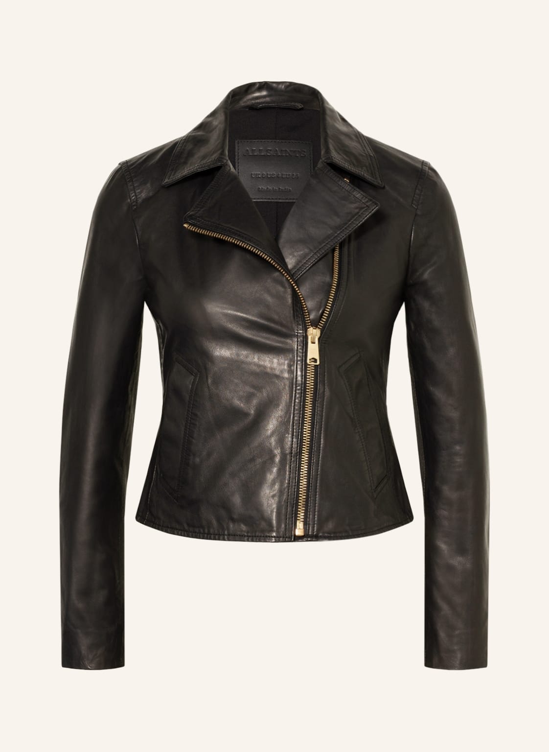 Allsaints Lederjacke Vela schwarz von AllSaints