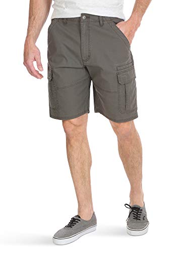 Wrangler Authentics Herren Klassische Cargo-Stretch Shorts, Olivfarbenes Ripstop, 46 von Wrangler Authentics