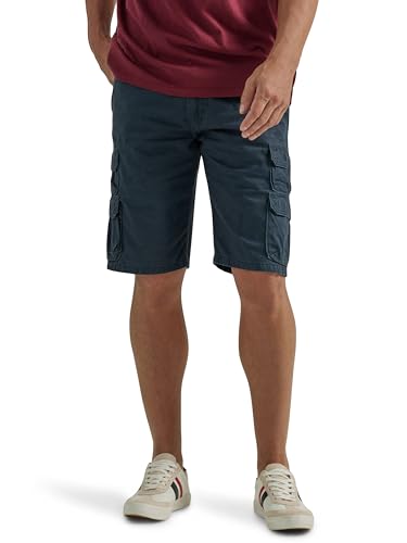 Wrangler Authentics Herren Premium Twill Cargo Shorts - Blau - 54 DE von ALL TERRAIN GEAR X Wrangler