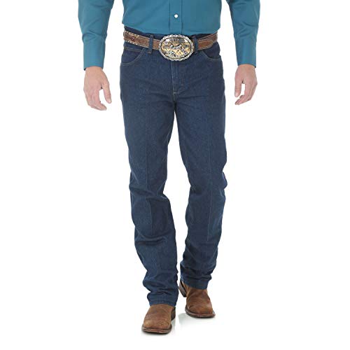 Wrangler Herren Premium Performance Cowboy Cut Slim Fit Jeans, Vorwäsche, 33 W/38 L von Wrangler
