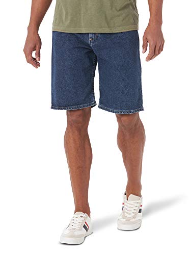 Wrangler Herren Comfort Flex Denim Short Jeansshorts, Dark Stonewash, 54 DE von ALL TERRAIN GEAR X Wrangler