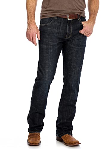 Wrangler Herren Retro Slim Fit Boot Cut Jeans, DAX, 35W / 32L von Wrangler